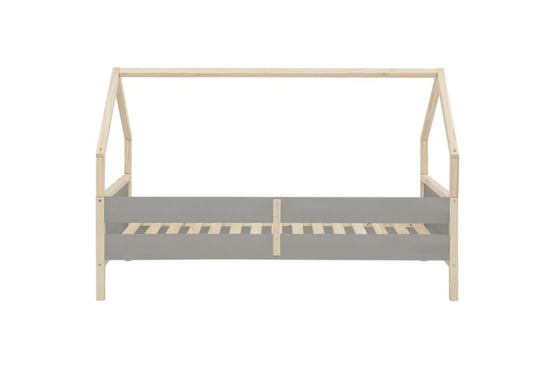 Himmelsäng Square Line Grå, 205x96x133 cm - Grå, 205x96x133 cm - Möbler - Säng - Himmelsäng