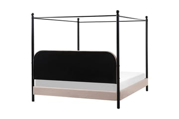 Himmelssäng Dannemois Beige, Black 180x200 - Möbler - Säng - Himmelsäng
