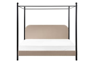 Himmelssäng Dannemois Beige, Black 180x200 - Möbler - Säng - Himmelsäng