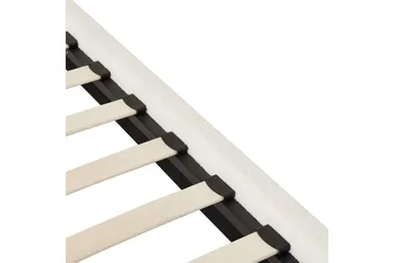 Himmelssäng Dannemois - Vit, Svart, 140x200 cm - Möbler - Säng - Himmelsäng