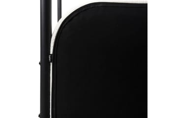 Himmelssäng Dannemois - Vit, Svart, 180x200 cm - Möbler - Säng - Himmelsäng