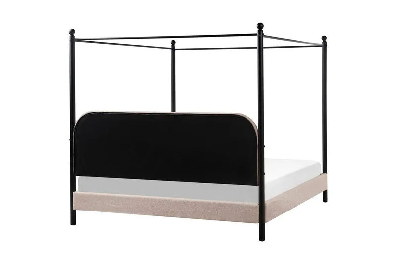 Himmelssäng Himmelssäng Dannemois Beige, Black 180x200 - Möbler - Säng - Himmelsäng