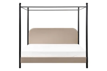Himmelssäng Himmelssäng Dannemois Beige, Black 180x200 - Möbler - Säng - Himmelsäng