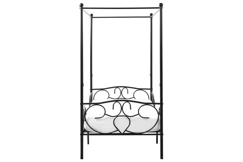 Himmelssäng Sormery - Svart - Möbler - Säng - Himmelsäng