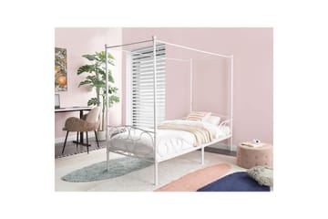 Himmelssäng Sormery - Vit - Möbler - Säng - Himmelsäng