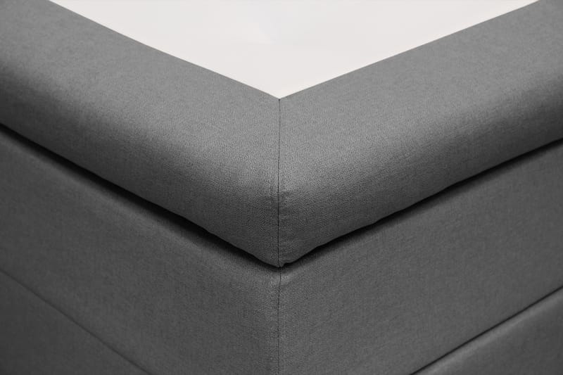 HVILA Classic Komplett Sängpaket 120x200 cm Kontinentalsäng med diamant sänggavel - Grå - Möbler - Säng - Kontinentalsäng
