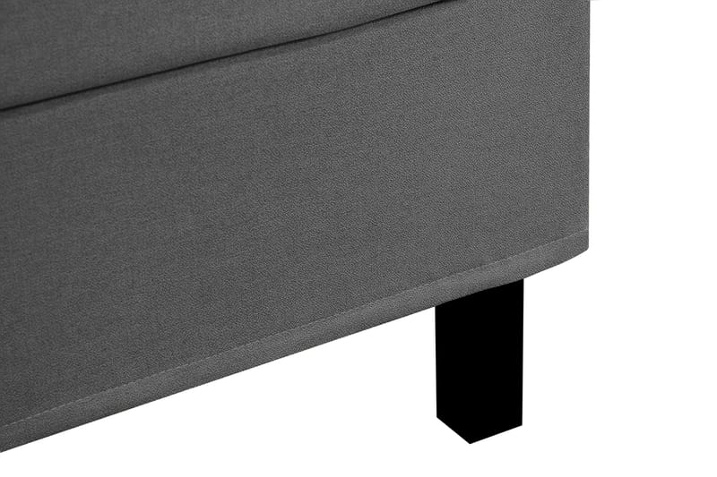 HVILA Classic Komplett Sängpaket 120x200 cm Kontinentalsäng med diamant sänggavel - Grå - Möbler - Säng - Kontinentalsäng
