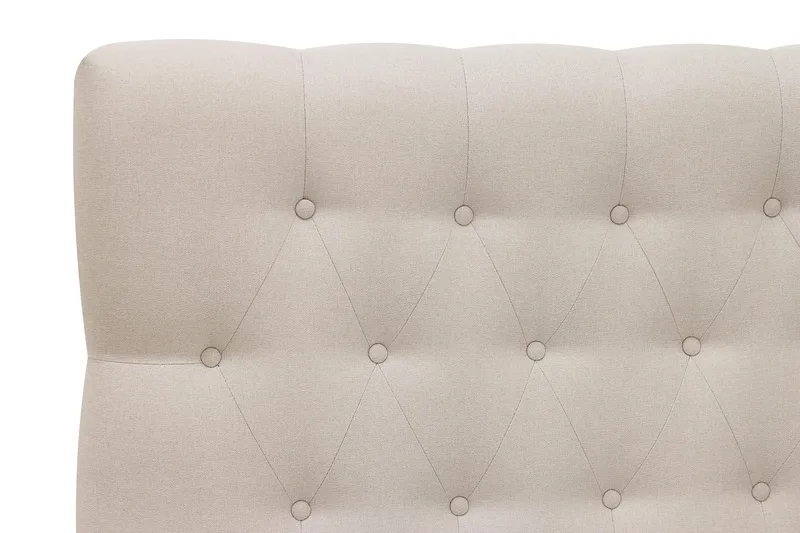HVILA Classic Komplett Sängpaket 140x200 cm Kontinentalsäng med diamant sänggavel - Beige - Möbler - Säng - Kontinentalsäng