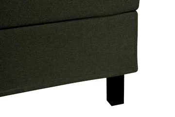 HVILA Classic Komplett Sängpaket 140x200 cm Kontinentalsäng med rutad sänggavel - Grön - Möbler - Säng - Kontinentalsäng