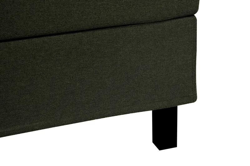 HVILA Classic Komplett Sängpaket 140x200 cm Kontinentalsäng med rutad sänggavel - Grön - Möbler - Säng - Kontinentalsäng