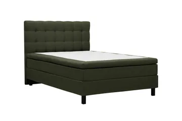 HVILA Classic Komplett Sängpaket 140x200 cm Kontinentalsäng med rutad sänggavel - Grön - Möbler - Säng - Kontinentalsäng