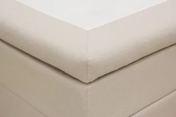 HVILA Classic Komplett Sängpaket 160x200 cm Kontinentalsäng med rutad sänggavel - Beige - Möbler - Säng - Kontinentalsäng