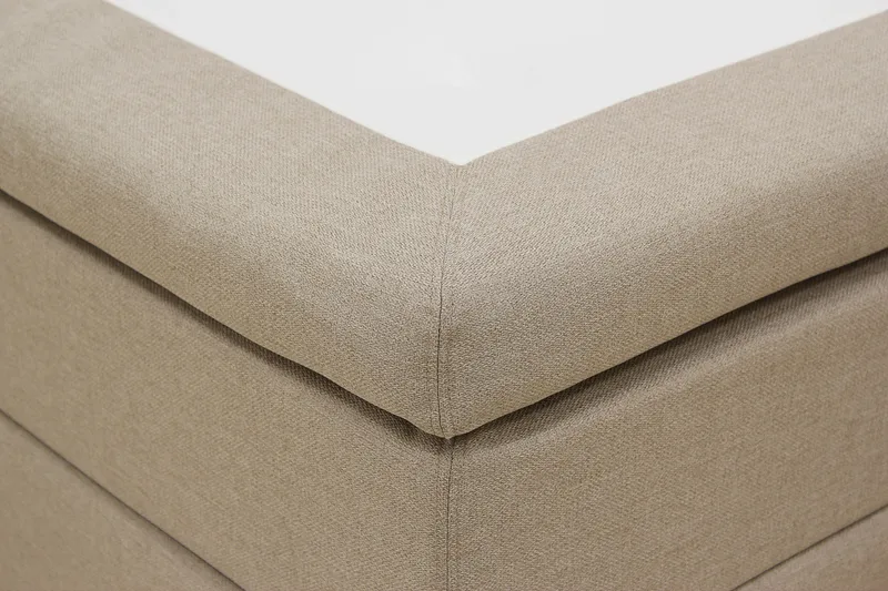 HVILA Classic Komplett Sängpaket 180x200 cm Kontinentalsäng med diamant sänggavel - Beige - Möbler - Säng - Kontinentalsäng