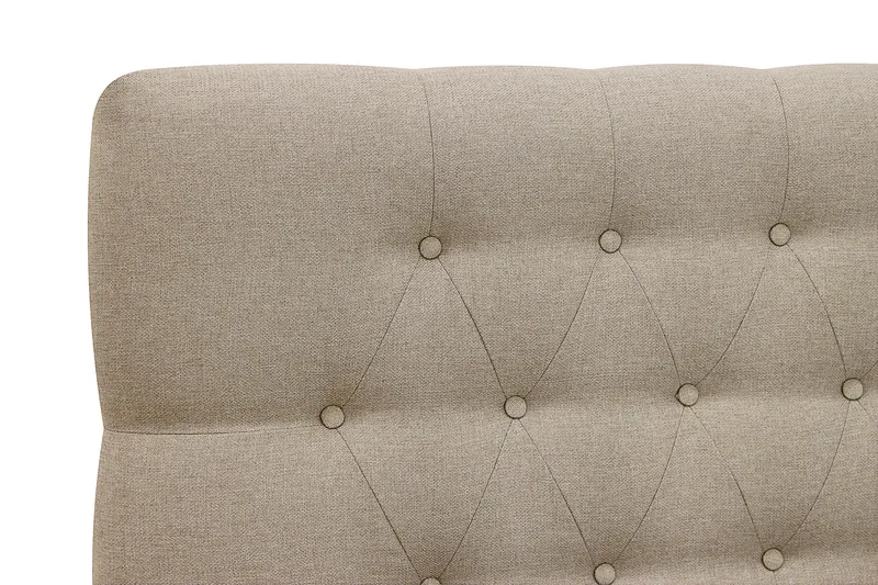 HVILA Classic Komplett Sängpaket 180x200 cm Kontinentalsäng med diamant sänggavel - Beige - Möbler - Säng - Kontinentalsäng