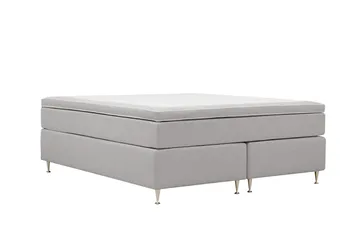 HVILA Lyx Kontinentalsäng 180x200 cm - Grå - Möbler - Säng - Kontinentalsäng