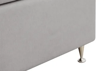HVILA Lyx Kontinentalsäng 180x200 cm - Grå - Möbler - Säng - Kontinentalsäng