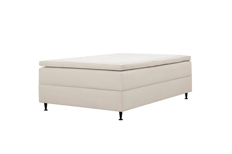 HVILA Plus Kontinentalsäng med Förvaring 140x200 cm - Ljusbeige - Möbler - Säng - Säng med förvaring