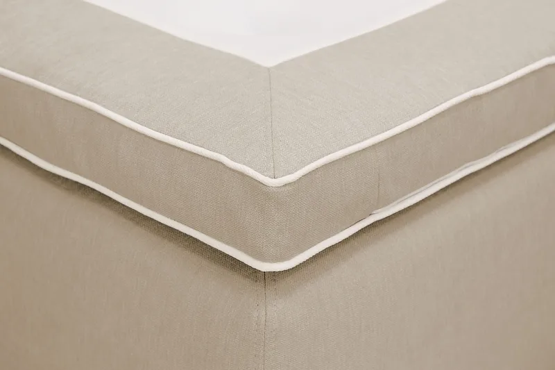 HVILA Plus Komplett Sängpaket med Förvaring 120x200 cm - Beige - Möbler - Säng - Kontinentalsäng