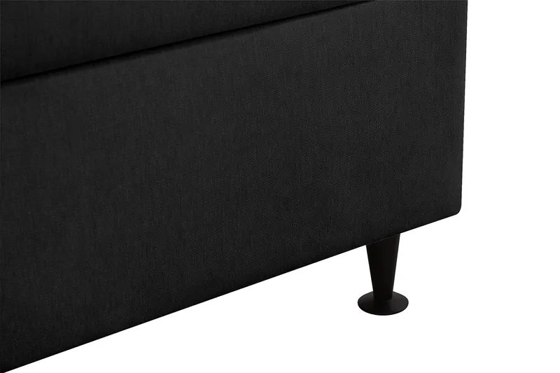 HVILA Plus Komplett Sängpaket med Förvaring 140x200 cm - Antracit - Möbler - Säng - Enkelsäng