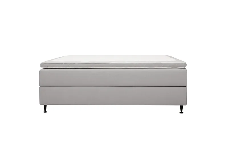 HVILA Plus Kontinentalsäng med Förvaring 160x200 cm - Grå - Möbler - Säng - Kontinentalsäng