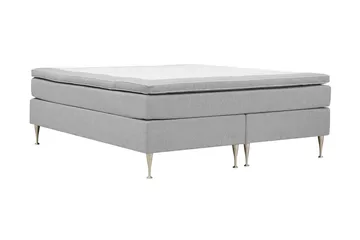HVILA Plus Kontinentalsäng 160x200 cm - Grå - Möbler - Säng - Kontinentalsäng
