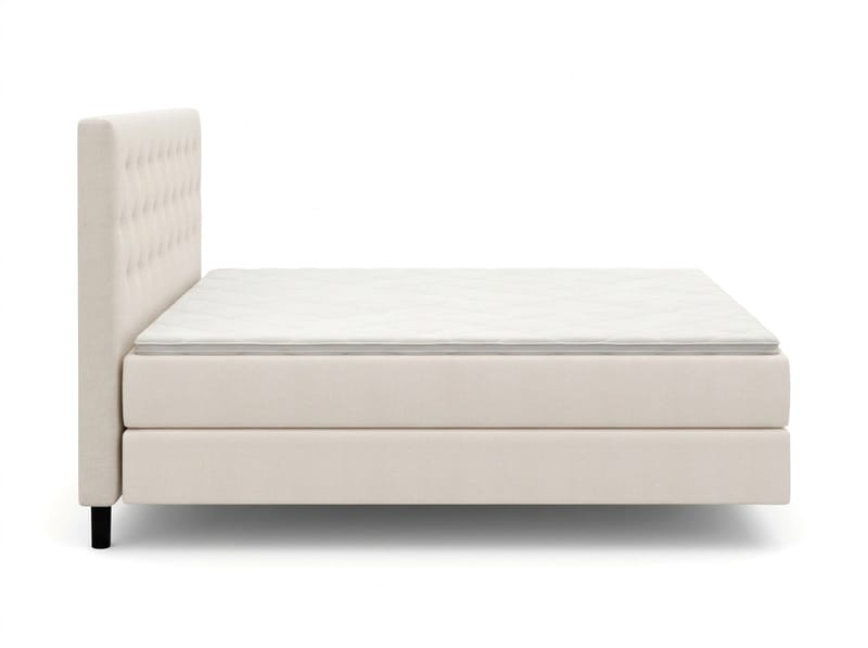 HVILA Premium Sängpaket Kontinentalsäng 180x200 cm med svävande effekt inkl. Bäddmadrass i Polyesterskum Vändbar Sommar & Vintersida och Tvättbar klädsel - Sommar & Vintersida - Möbler - Säng - Komplett sängpaket