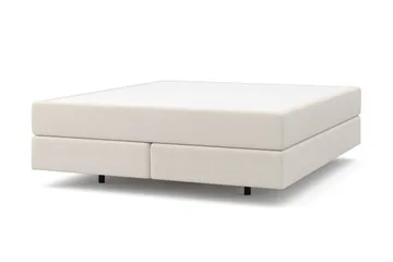HVILA Premium Kontinentalsäng 180x200 cm med svävande effekt utan bäddmadrass - Vit - Möbler - Säng - Komplett sängpaket