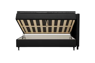 HVILA Plus Komplett Sängpaket med Förvaring 140x200 cm - Antracit - Möbler - Säng - Enkelsäng