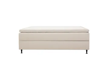 HVILA Plus Kontinentalsäng med Förvaring 160x200 cm - Ljusbeige - Möbler - Säng - Säng med förvaring