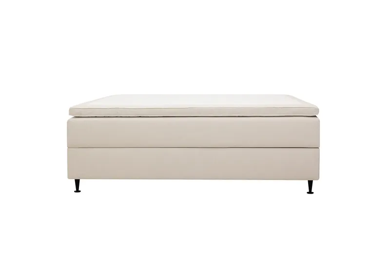 HVILA Plus Kontinentalsäng med Förvaring 160x200 cm - Ljusbeige - Möbler - Säng - Säng med förvaring