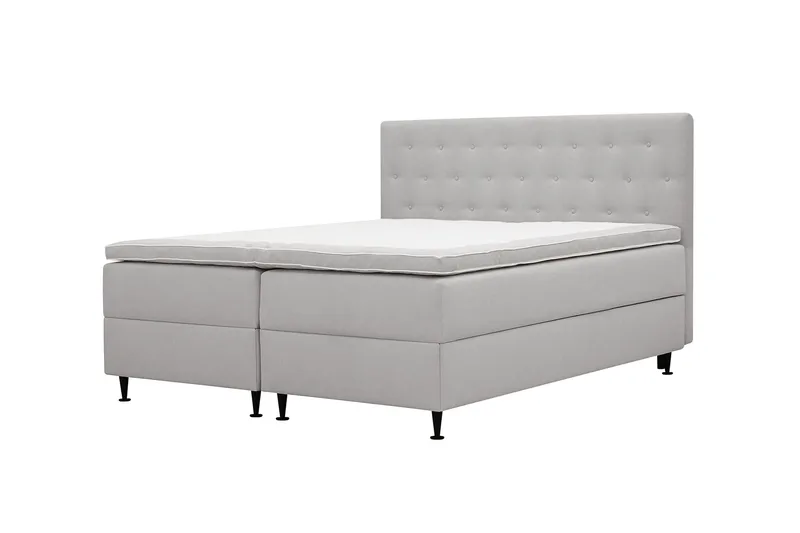 HVILA Plus Komplett Sängpaket med Förvaring 180x200 cm - Grå - Möbler - Säng - Säng med förvaring