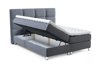 Isoba Sängpaket 140x200 cm Blå - Blå - Möbler - Säng - Kontinentalsäng