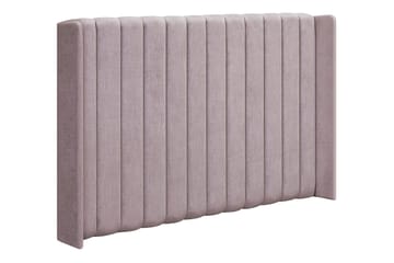 Joluma Komplett Sängpaket – Kontinentalsäng 160x200 cm i Tyg med Sänggavel + Bäddmadrass med Fasthetsgrad Fast - Vintagerose - Möbler - Säng - Kontinentalsäng
