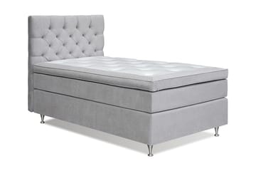 Joluma Kontinentalsäng Fast 105x200 cm - (+Fler val) 105x200 cm Ljusgrå - Möbler - Säng - Kontinentalsäng