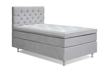 Joluma Kontinentalsäng Fast 105x200 cm - (+Fler val) 105x200 cm Ljusgrå - Möbler - Säng - Kontinentalsäng