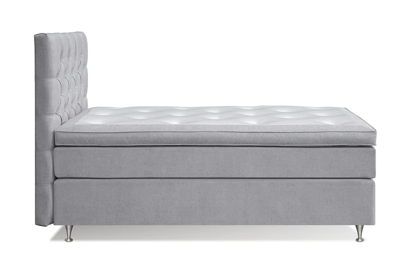 Joluma Kontinentalsäng Medium 105x200 cm - (+Fler val) 105x200 cm Ljusgrå - Möbler - Säng - Kontinentalsäng
