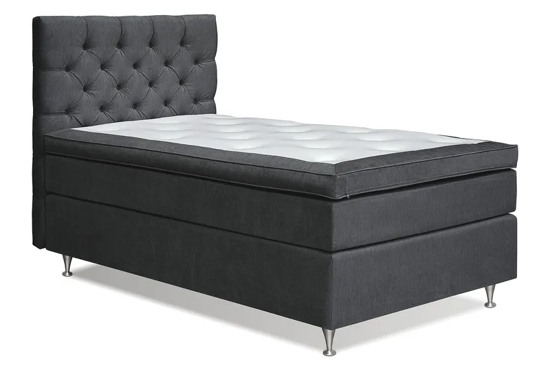 Joluma Sängpaket Fast 105x200 cm - (+Fler val) 105x200 cm Svart - Möbler - Säng - Kontinentalsäng