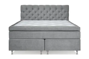 Joluma Sängpaket Fast 160x200 cm - (+Fler val) 160x200 cm Grå - Möbler - Säng - Kontinentalsäng