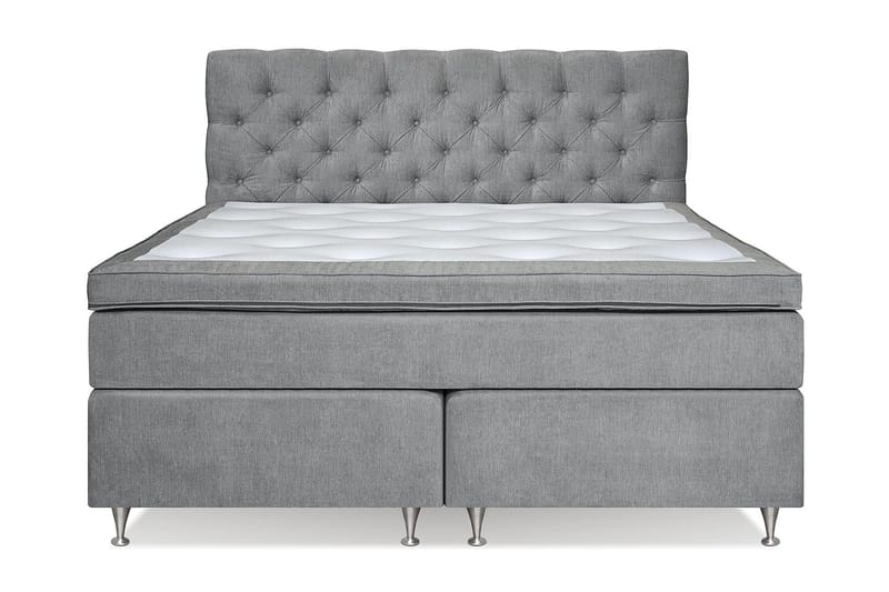Joluma Sängpaket Fast 160x200 cm - (+Fler val) 160x200 cm Grå - Möbler - Säng - Kontinentalsäng