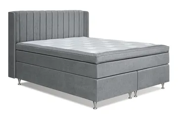 Joluma Sängpaket Fast 180x200 cm - (+Fler val) 180x200 cm Grå - Möbler - Säng - Kontinentalsäng