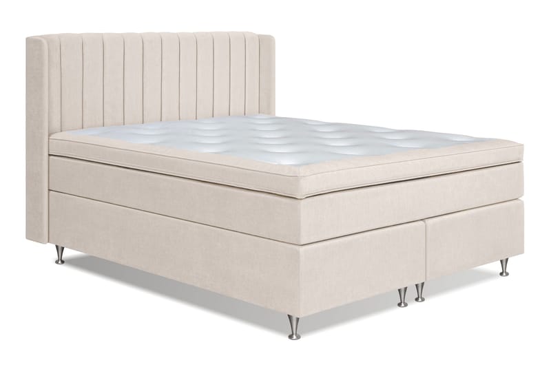 Joluma Sängpaket Fast/Medium 180x200 cm - (+Fler val) 180x200 cm Ljusbeige - Möbler - Säng - Kontinentalsäng