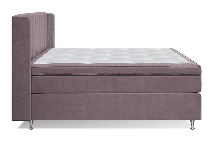 Joluma Sängpaket Fast/Medium 180x200 cm - (+Fler val) 180x200 cm Mörkrosa - Möbler - Säng - Kontinentalsäng