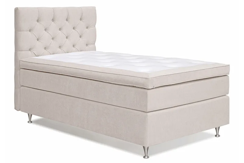 Joluma Sängpaket Medium 140x200 cm - (+Fler val) 140x200 cm Ljusbeige - Möbler - Säng - Kontinentalsäng