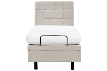 Justerbar säng Duke - Beige, 80x200 cm - Möbler - Säng - Sängram & sängstomme