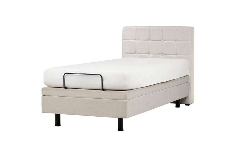 Justerbar säng Duke - Beige, 90x200 cm - Möbler - Säng - Ställbar säng