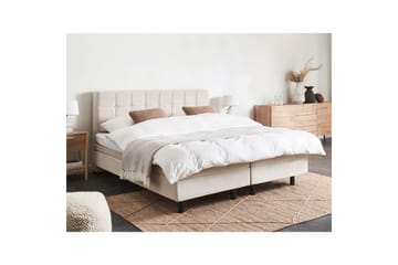 Justerbar säng Duke - Beige, svart, 160x200 cm - Möbler - Säng - Sängram & sängstomme