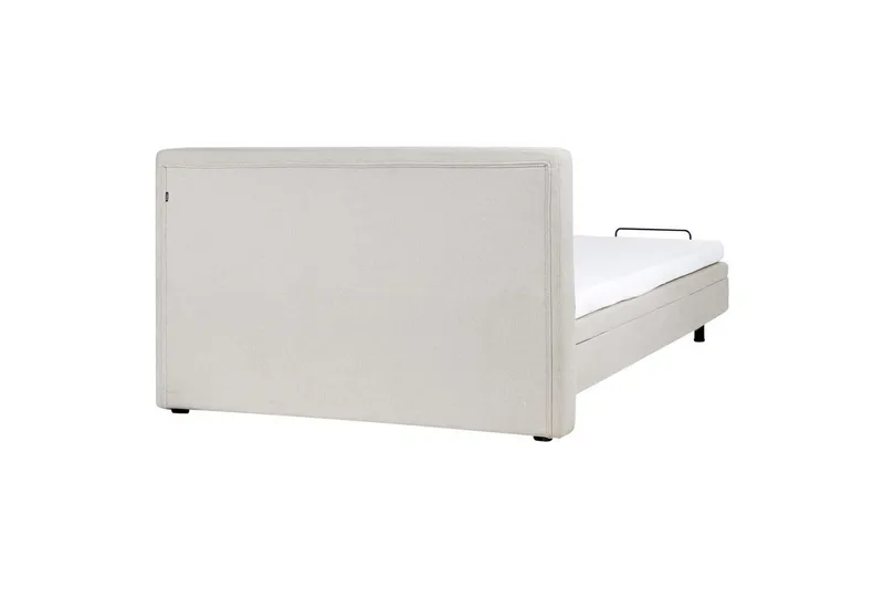 Justerbar säng Duke - Beige, svart, 160x200 cm - Möbler - Säng - Sängram & sängstomme