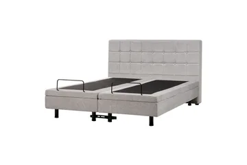 Justerbar säng Duke - Grå, svart, 160x200 cm - Möbler - Säng - Ställbar säng