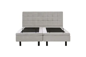 Justerbar säng Duke - Grå, svart, 160x200 cm - Möbler - Säng - Ställbar säng