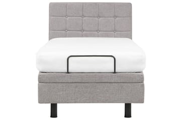 Justerbar säng Duke - Grå, svart, 90x200 cm - Möbler - Säng - Ställbar säng